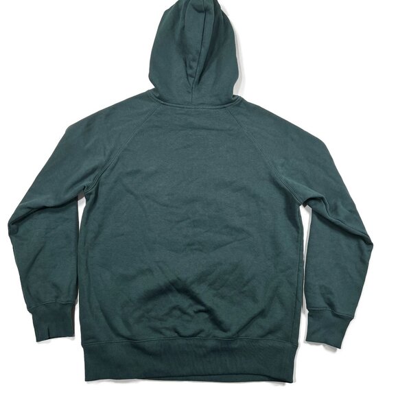 The North Face Half Dome Novelty Pullover Hoodie Womens Medium Green Plaid - Picture 9 of 9